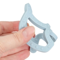 Прорезыватель силиконовый &laquo;Слоник&raquo;, цвет синий, Mum&Baby