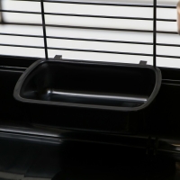 Клетка для грызунов "Пижон", с наполнением 47 х 30 х 27 см, чёрная