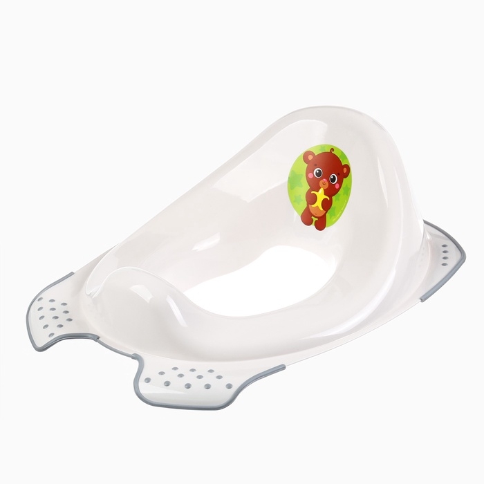 Детская накладка - сиденье на унитаз &laquo;Мишка&raquo; антискользящая, МИКС