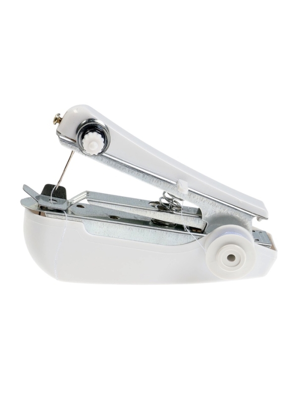 Швейная машинка LSH-09, механическая, портативная, белая