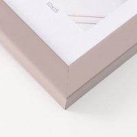 Фоторамка пластик "МИРАМ" 10х15 см, св. коричневый