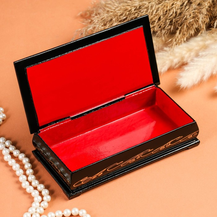 Шкатулка - купюрница &laquo;Сказки&raquo;, 8,5&times;17 см, лаковая миниатюра