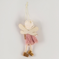 Новый год! Ёлочное украшение кукла &laquo;Фея&raquo;, в шапке с шарфом