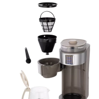 Кофемашина автоматическая капельная КТ-7204 - 1000 Вт