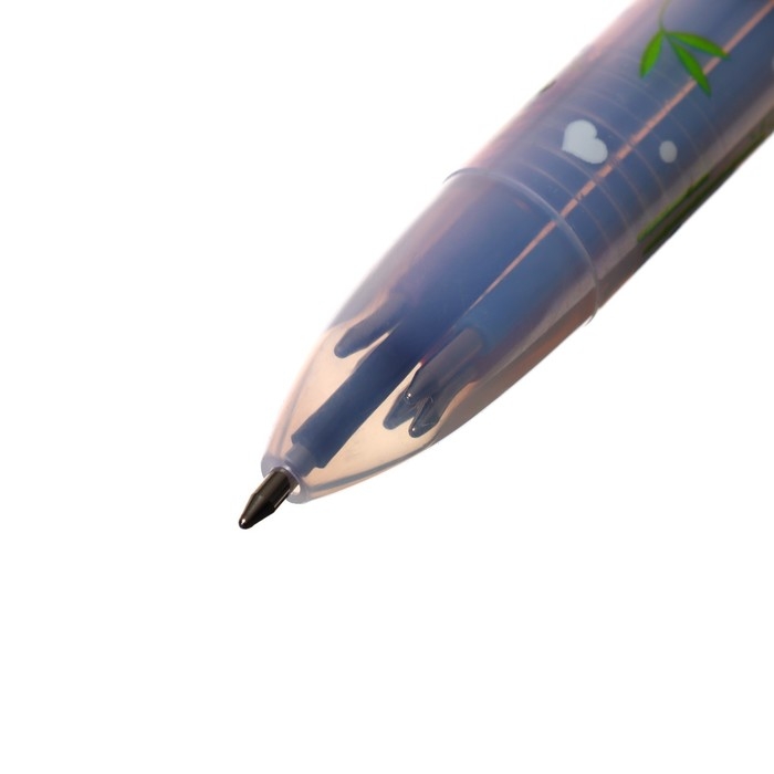 Ручка шариковая автоматическая "Панда", 6-ти цветная