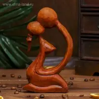 Сувенир дерево "Поцелуй" 15х9х3,5 см