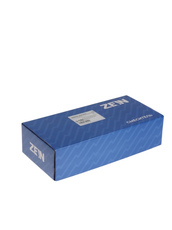 Смеситель для ванны ZEIN Z4198, однорычажный, излив 30 см, шланг 150 см, лейка 5 реж, хром   1058291