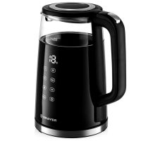 Чайник электрический BRAYER 1037BR,1.7 л, нерж.сталь с пластик. Покрытием Cool Touch,2200Вт