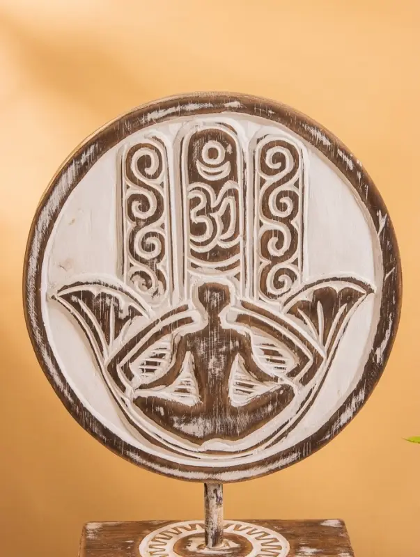 Сувенир на подставке &laquo;Хамса&raquo;, 24&times;9&times;33 см, дерево