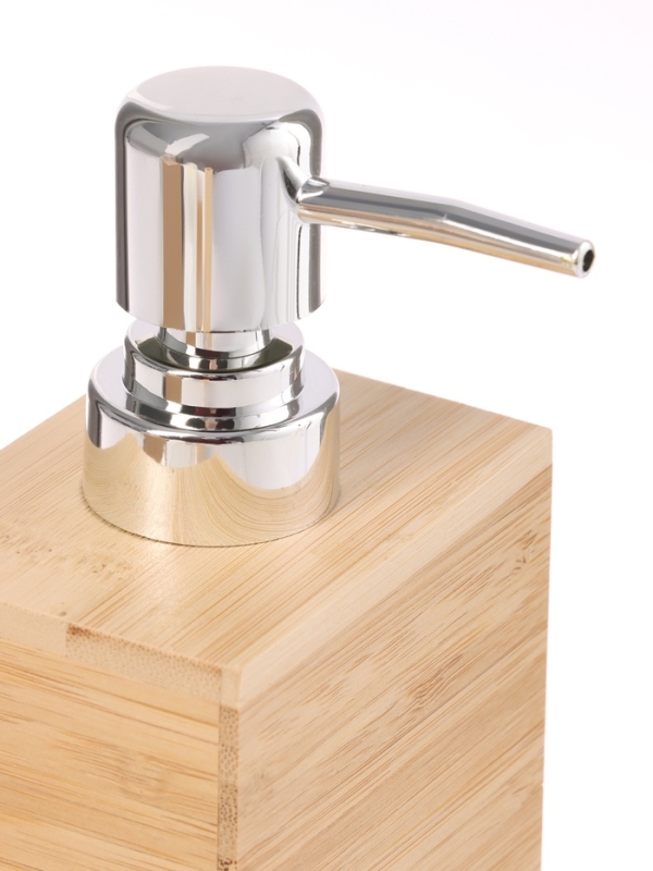 Набор аксессуаров для ванной BAMBOO, бамбук (дозатор. стакан, мыльница)