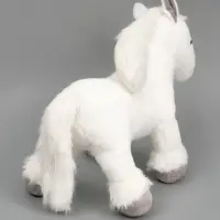 Мягкая игрушка "Лошадка" белая, 40 см