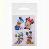 Объемные 3D стикеры на телефон &laquo;Мышки&raquo;, 4 шт, 3 &times; 3 см