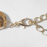 Колье &laquo;Драгоценность&raquo; геометрия, цвет жёлтый в золоте, 32 см