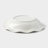 Тарелка десертная керамическая &laquo;Воздушность&raquo;, 500 мл, d=23 см, цвет белый