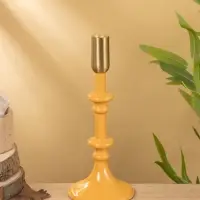 Подсвечник на 1 свечу "Песок" 10х10х26 см