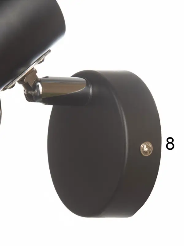 Спот "Арнелла" 1хЕ14 40Вт черный 16х16х12 см