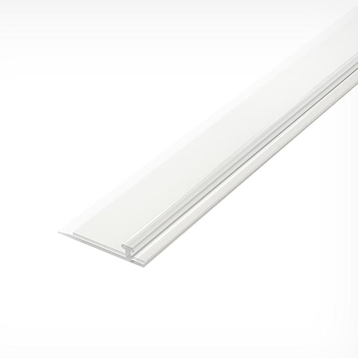 Т-профиль пластик для крепления разделителей на полке, со вспенен скотчем, 1000&times;30&times;5 мм,