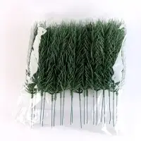 Литая веточка, зелёная, 22 &times; 4 см, набор 20 шт.