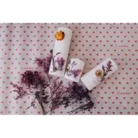 Набор: свеча--цилиндр, 4&times;5 см, 4&times;9 см, 5&times;11.5 см, 3 шт., белая