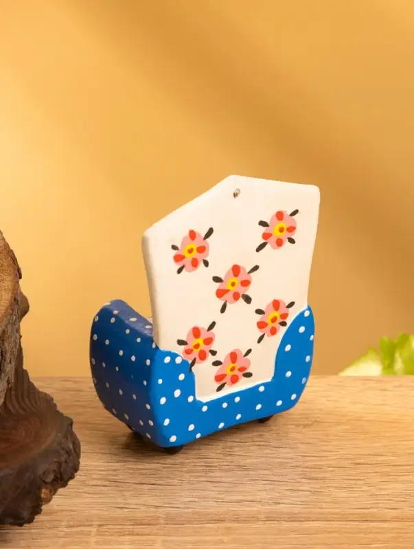 Сувенир дерево "Кресло с цветами" 5х3х7,5 см