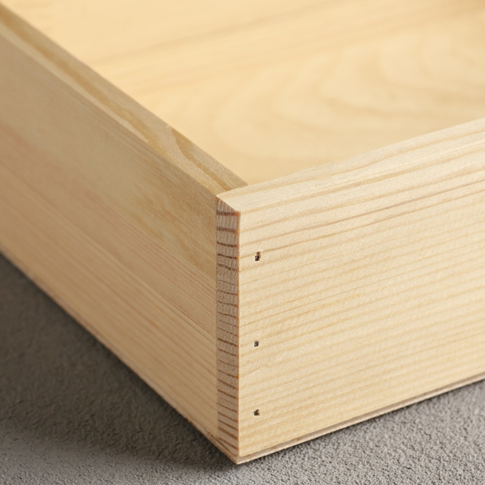 Кашпо деревянное 30&times;20&times;7.5 см Элегант, натуральный Дарим Красиво