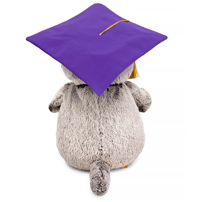 Мягкая игрушка "Басик в академической шапочке", 25 см Ks25-287