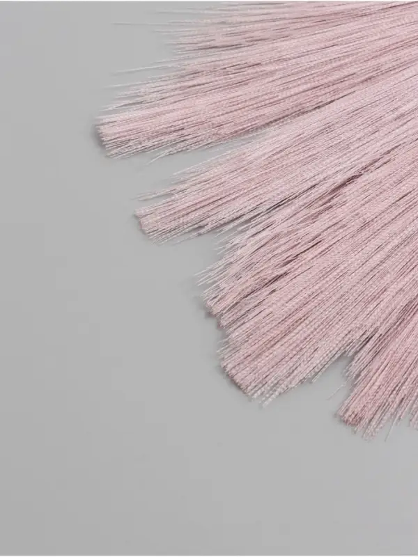 Искусственное растение для творчества "Ковыль" сирень 29 см