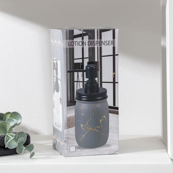 Дозатор для жидкого мыла &laquo;Зевс&raquo;, 500 мл, цвет белый