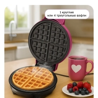 Вафельница электрическая КТ-4621 - 1000 Вт