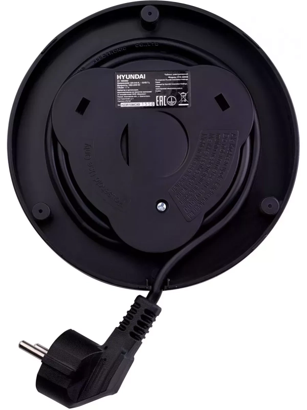 Чайник HYK-G8808 1,7л 2200Вт черный (стекло)