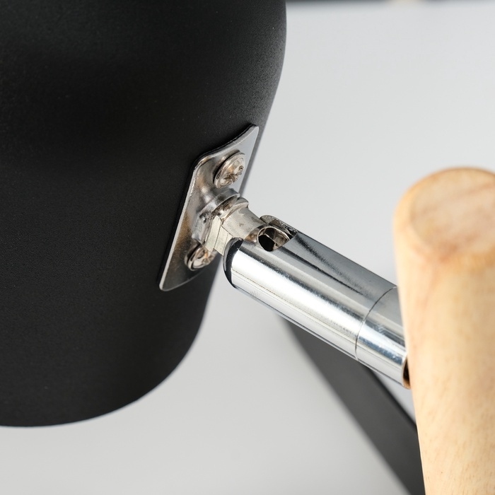 Лампа настольная "Престиж" 1х40Вт Е27 черный 13х12х24см