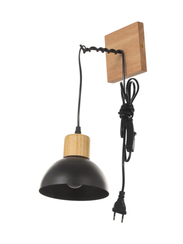 Светильник "Нью-Джерси" 1х40Вт Е27 черный