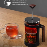 Френч-пресс, заварочный чайник 600 мл, Albero-600FP
