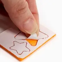 Вышивка по фетру "Медвежонок", 20,5*20,5 см, цвет желтый