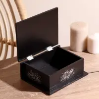 Шкатулка "Узор" 19х15х7 см, МДФ