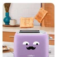 Тостер для хлеба с поддоном КТ-6218 - 870 Вт