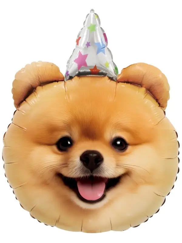 Воздушный шар фольгированный 28" &laquo;Собака в колпачке&raquo;