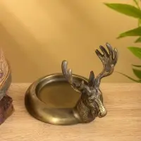 Подставка для бутылки "Лось" 18х14х14 см, алюминий