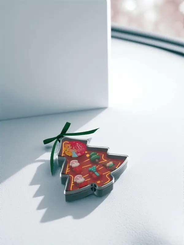 Кольца детские набор 5 шт "Выбражулька" в форме елки, форма МИКС, цвет МИКС, б-р