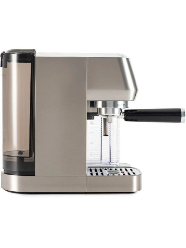 Кофеварка рожковая HEM-9999 серебристый