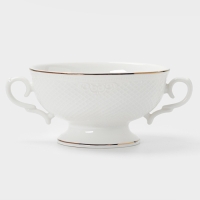 Супница 280мл W&Y "Empire" 17см с блюдцем