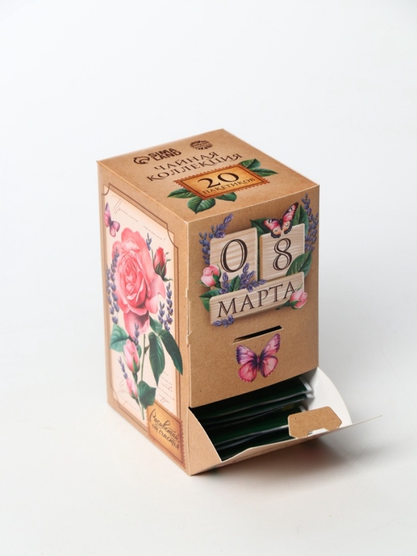 Чайная коллекция 20 п "С днём весны"