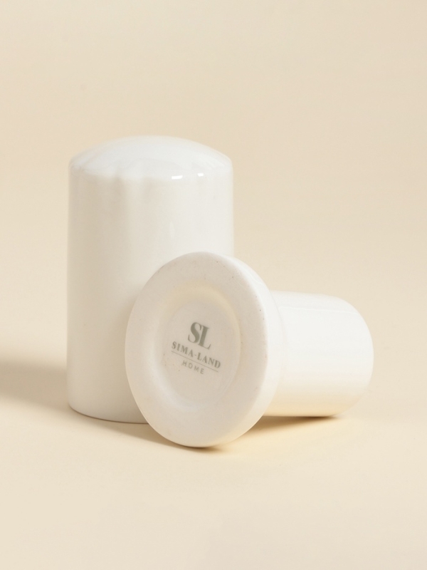 Подставка для зубочисток SL Home &laquo;Аманде&raquo; 4,2х7,5 см, фарфор, белая