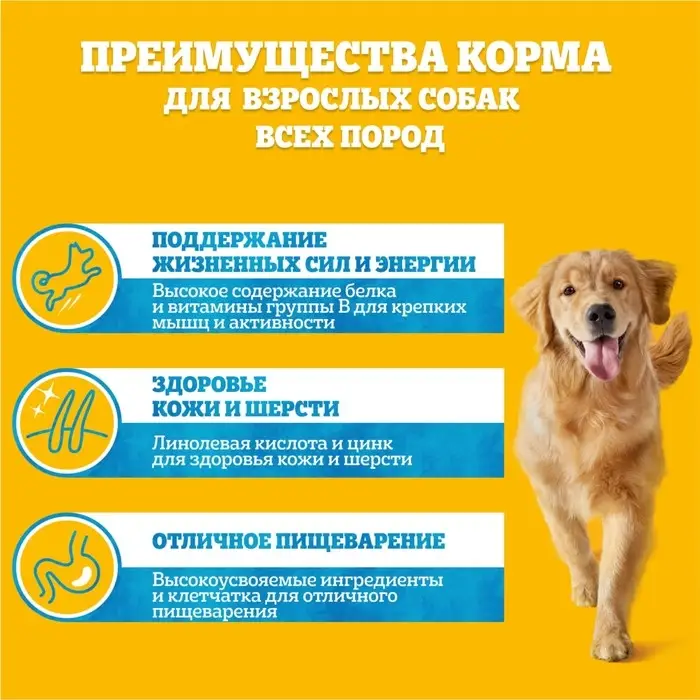 Влажный корм Pedigree для собак, говядина в соусе, пауч, 85 г