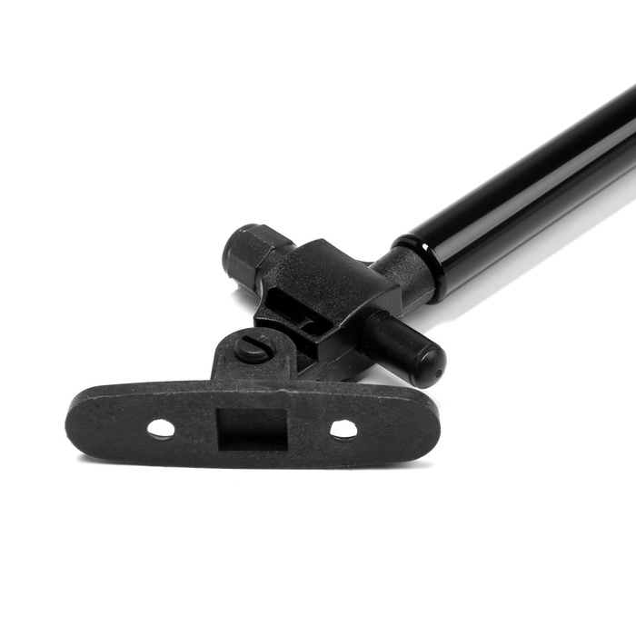 Газовый лифт ТУНДРА GG080BL, 80N, с доводчиком, цвет черный, 2 шт TMP