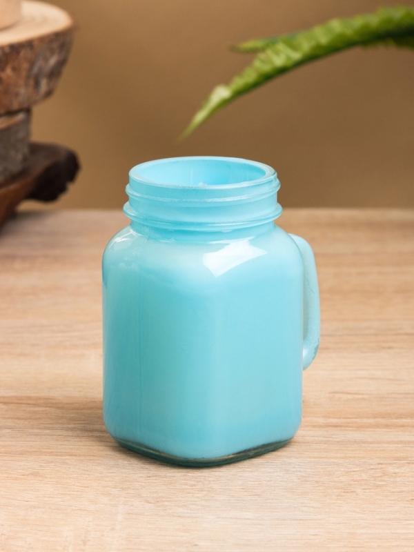 Свеча вотивная в стеклянной баночке, 100 г, бергамот