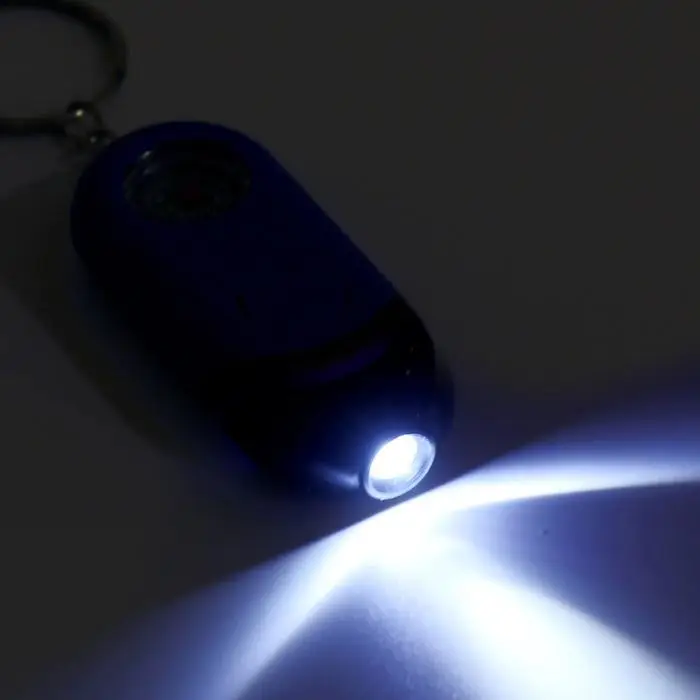 Фонарик брелок для ключей на кольце &laquo;Компас&raquo;, 1.5&times;2.5&times;5.5 см, МИКС