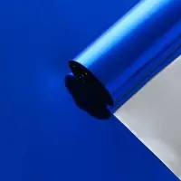 Плёнка упаковочная для декора и флористики, 70&times;100 см, синий