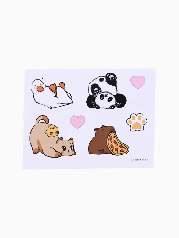 Набор для создания брелока из эпоксидной смолы "Мишка" с блёстками