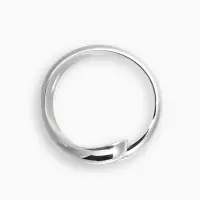 Браслет манжета &laquo;Капля&raquo;, цвет серебро